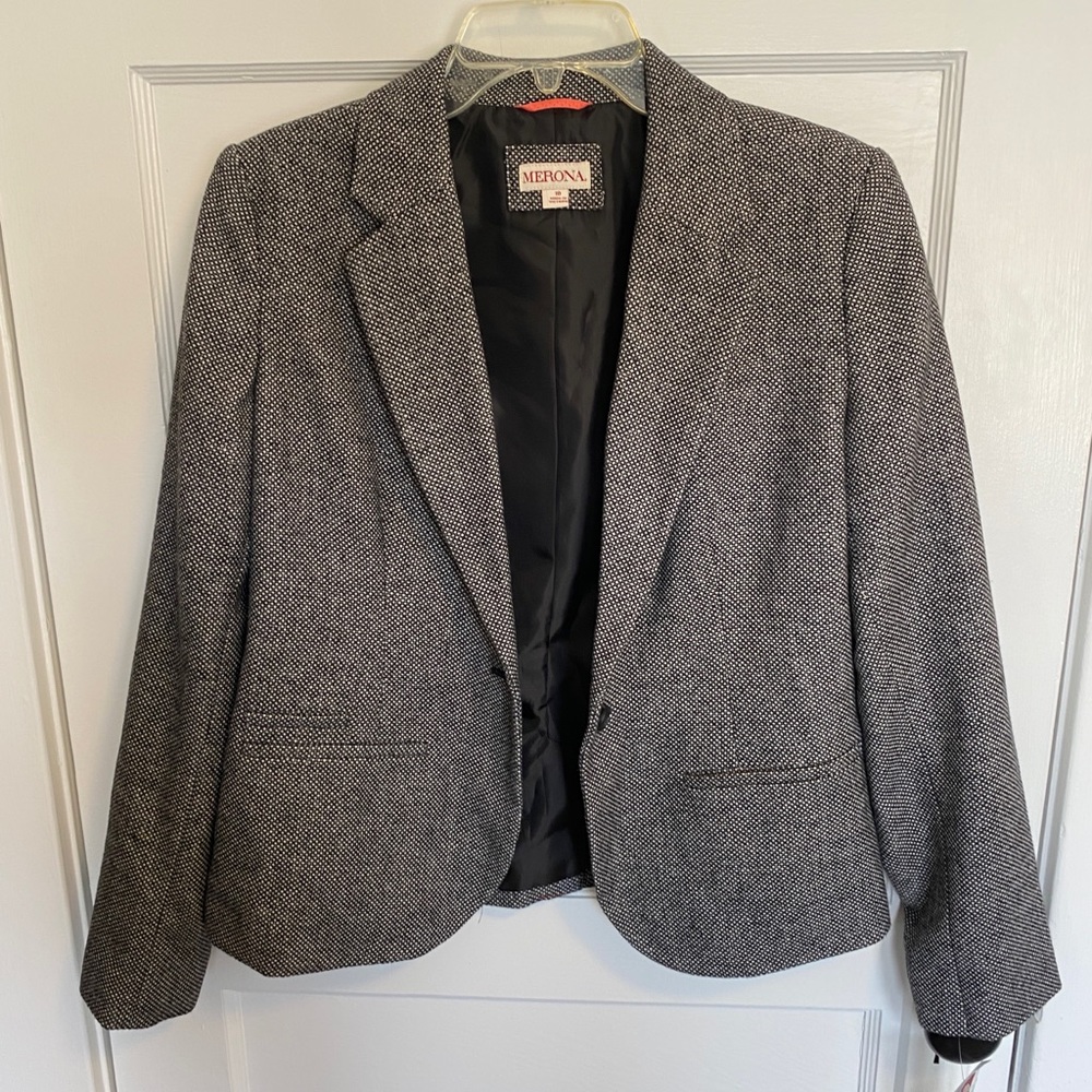 Merona Tweed Blazer